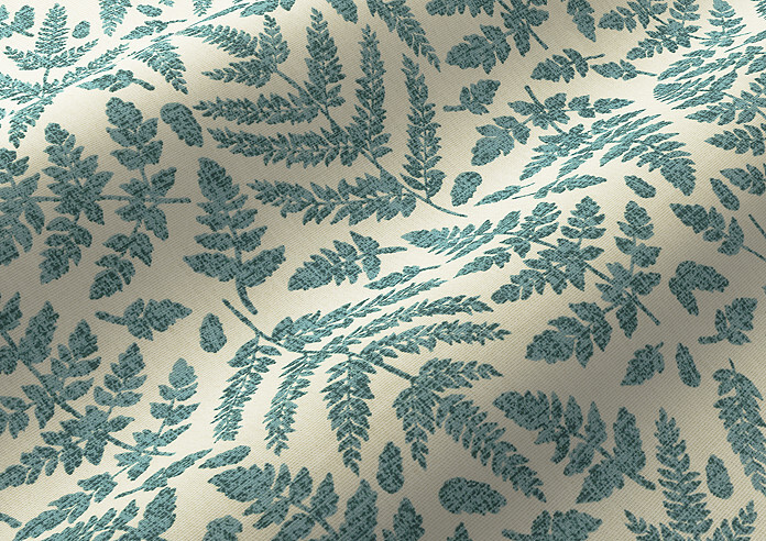 Fernshore, Prussian - Twist&Fit Roman Blind - Image 4